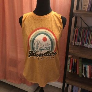 Adventure is calling tank top
